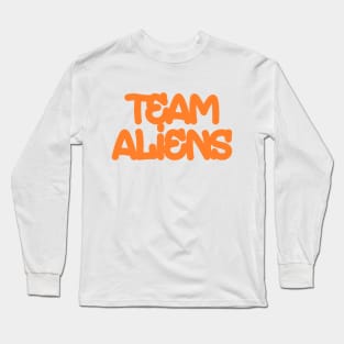 Team Aliens #9 Long Sleeve T-Shirt